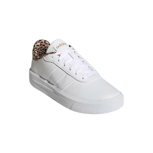 Tenis Adidas Court Plataforma Dama Blanco