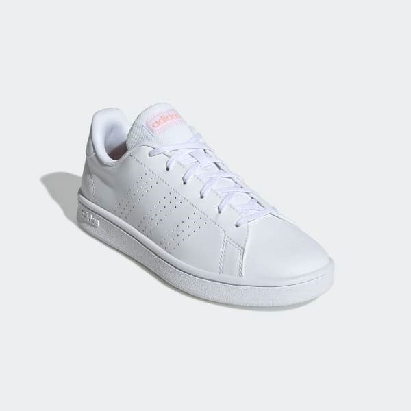 Tenis Adidas Advantage Base Court Blanco Mujer